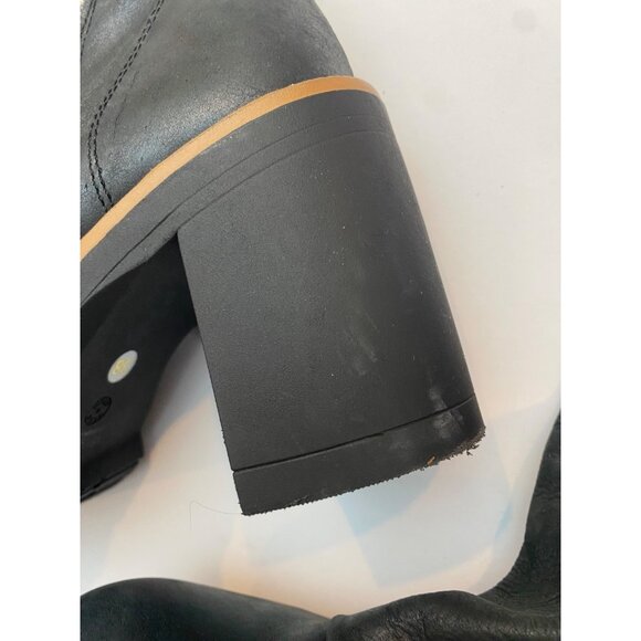 Free People Women's Jack Leather Slouch Ankle Zip Boot Black Size 38 US 7.5 8 - Picture 10 of 16